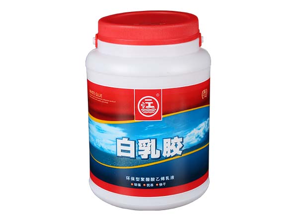 一江A型白乳膠2kg舊膠桶